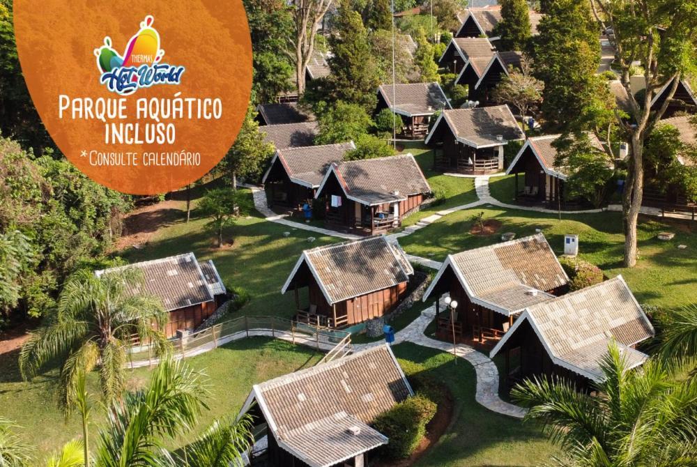 Cabana'S Hotel - Thermas Hot World Monte Sião Eksteriør bilde