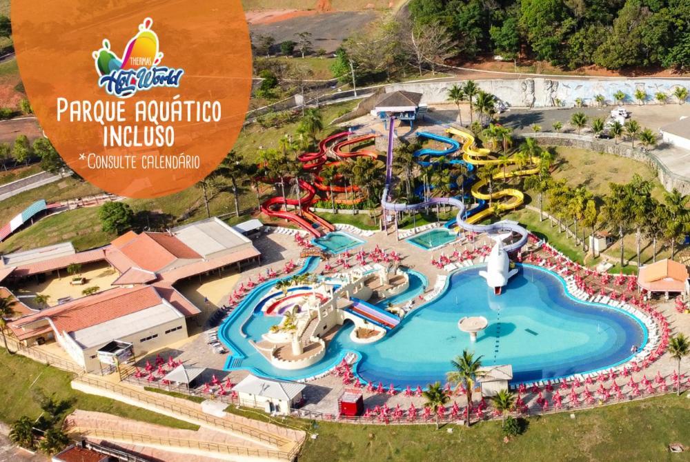 Cabana'S Hotel - Thermas Hot World Monte Sião Eksteriør bilde